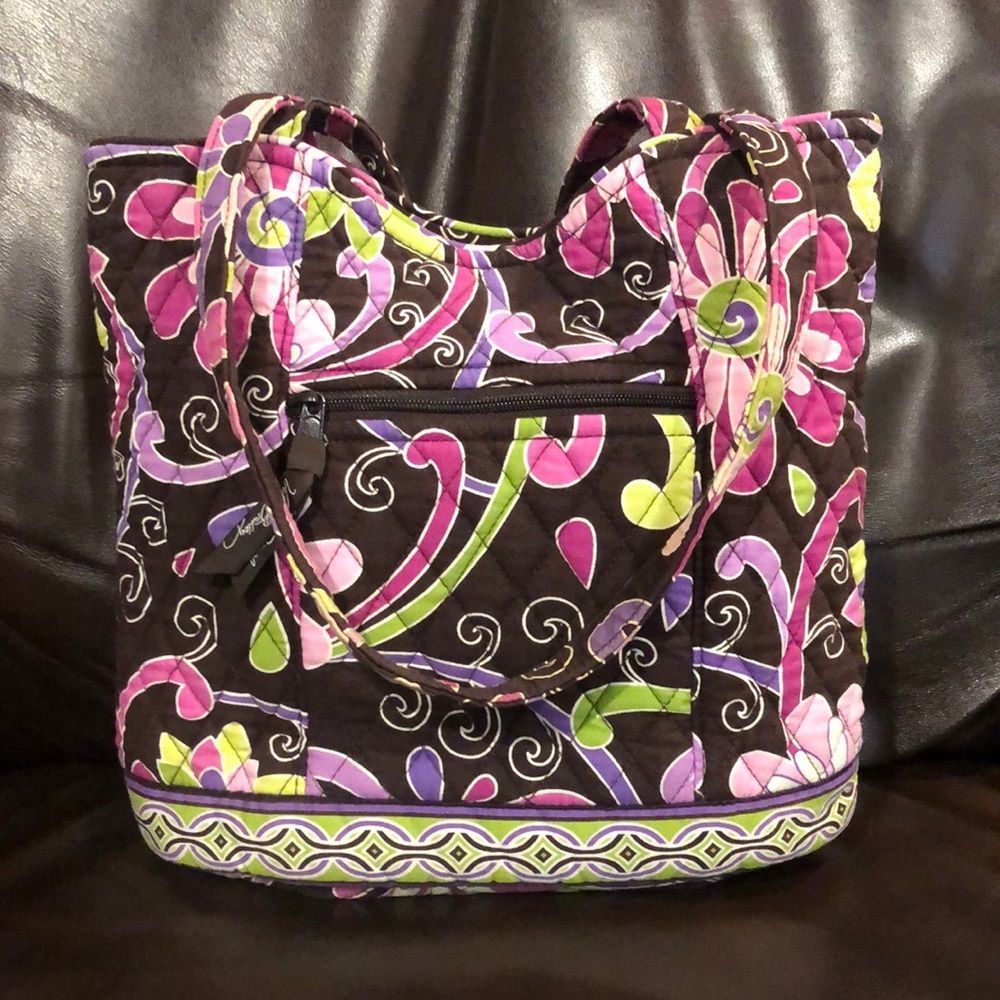 VERA BRADLEY Purple Punch Pocket Book